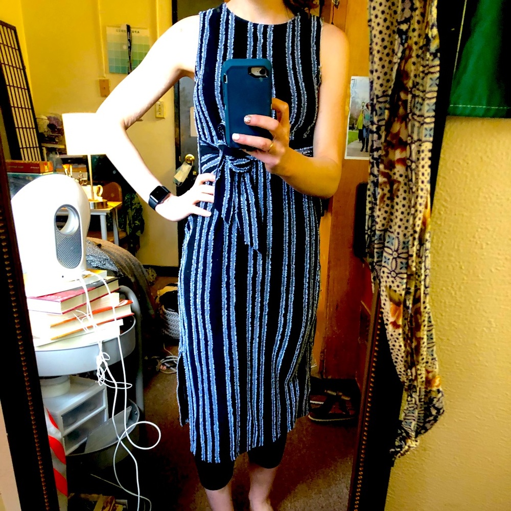 Ann Taylor Loft Midi Dress - S
